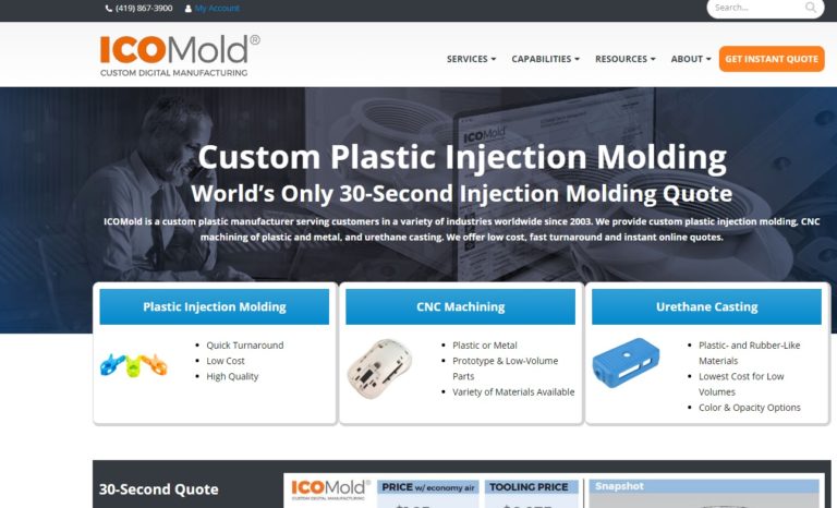 Insert Injection Molding: Online Quotes in 30 Seconds