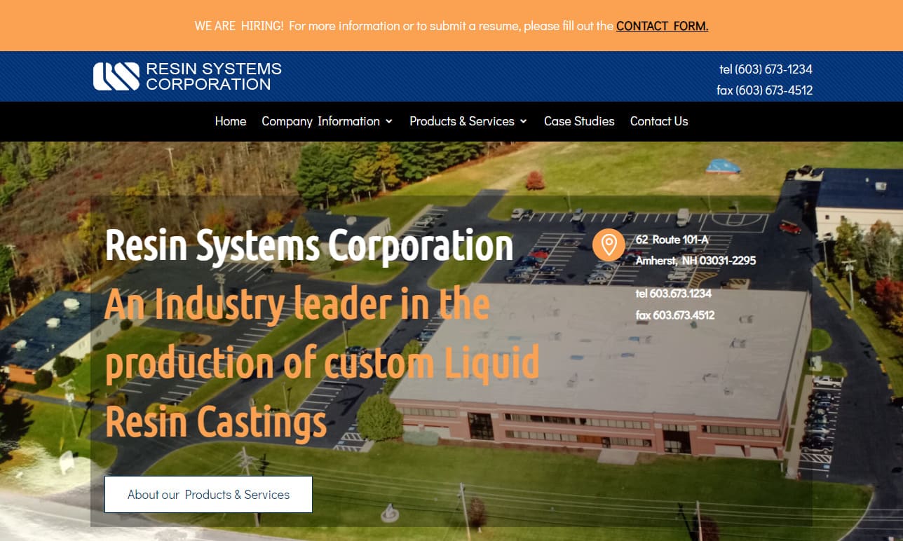 Resin Systems Corporation